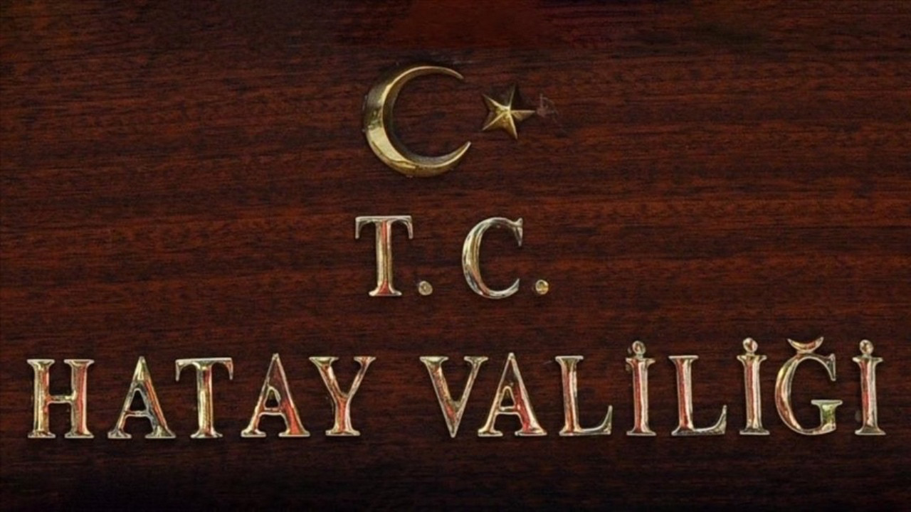 Hatay Valiliğinin logosu değişti! İşte yeni logo