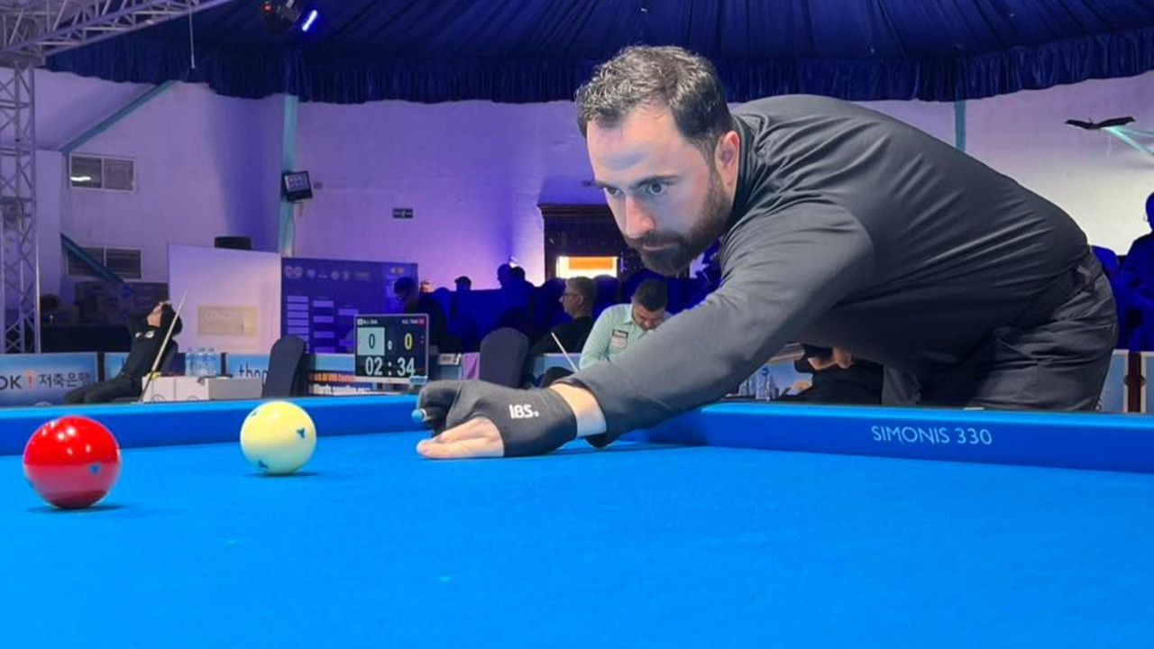 Dünya Kupası şampiyonu oldu! Türkiye'yi gururlandıran milli bilardocu