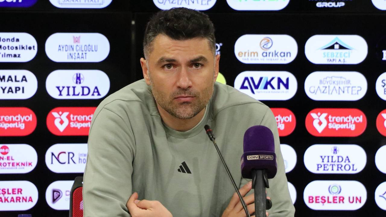 Gaziantep FK Teknik Direktörü Burak Yılmaz'dan ayrılık açıklaması! 'Kulübenin arkasından küfür yemeyi hak etmedim'