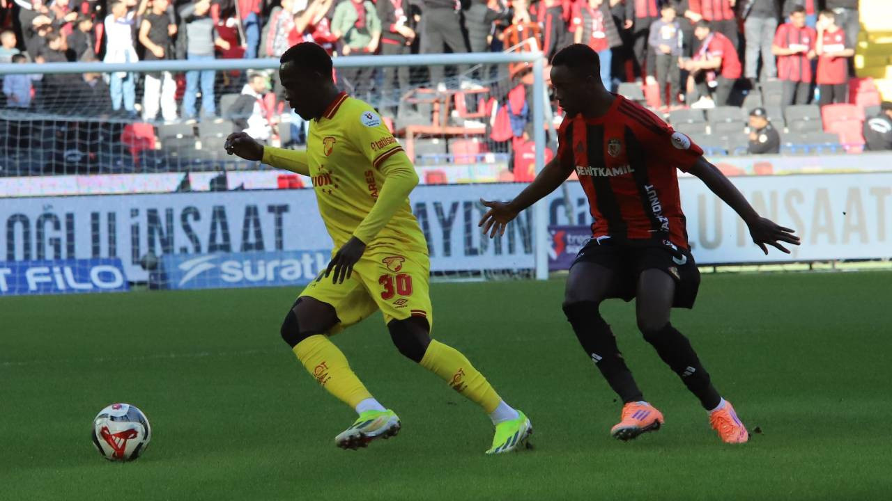 Göztepe, Gaziantep FK deplasmanında tek golle kazandı! Sarı-kırmızılılardan 1-0'lık galibiyet