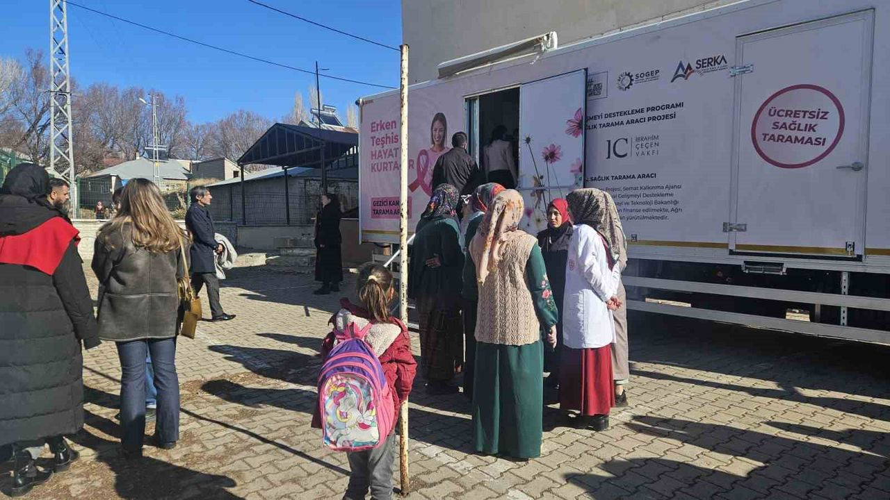 Ağrı’da kanser tarama hizmeti ücretsiz yapılıyor