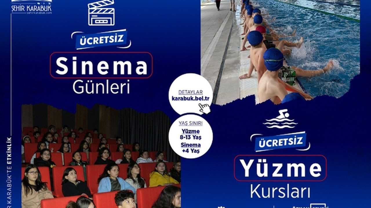 Karabük’te çocuklar için ücretsiz etkinlikler duyuruldu