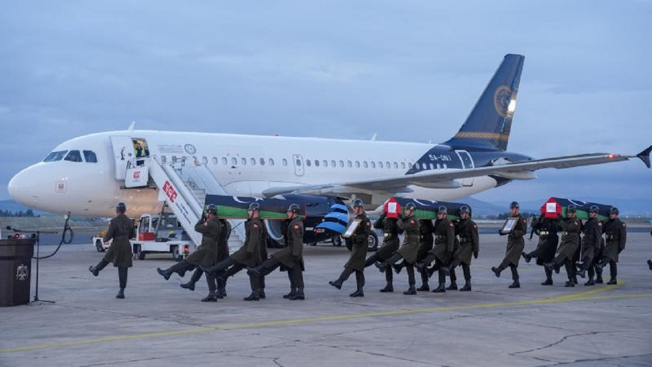 Libya askeri heyeti için Ankara'da tören düzenlendi