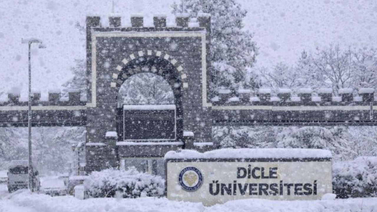 Dicle Üniversitesi'nde eğitime ara verildi!