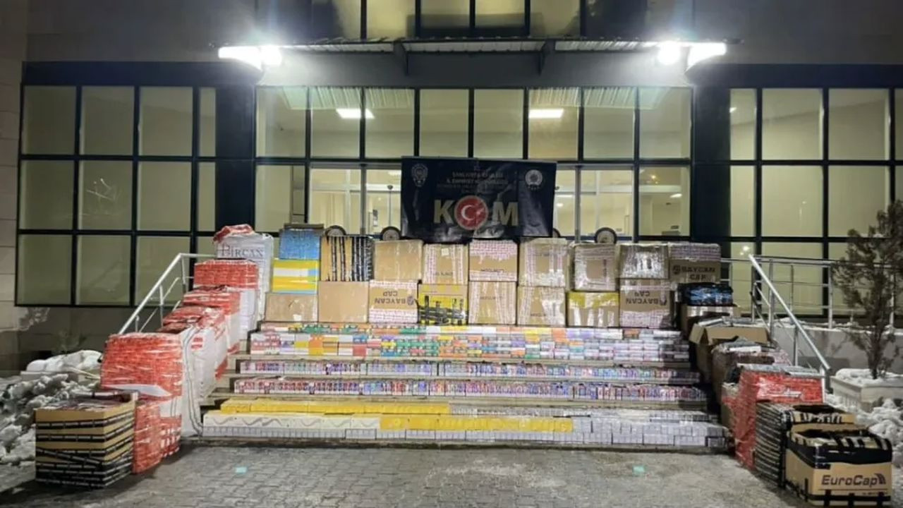 Şanlıurfa'da ele geçirildi! Değeri 15 milyon TL