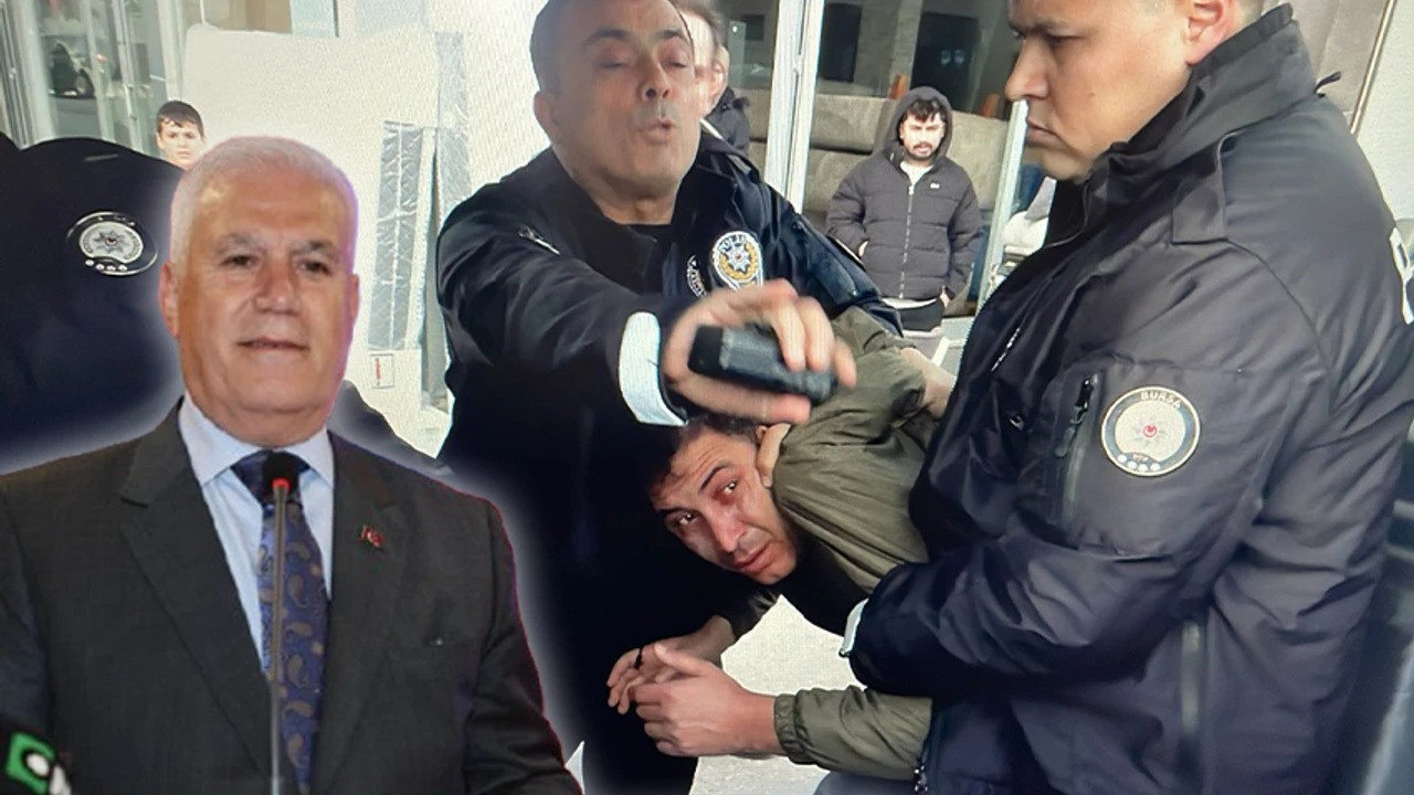 Bursa Büyükşehir Belediye Başkanı Mustafa Bozbey'e böyle saldırdılar! Saldırgan yabancı çıkmadı