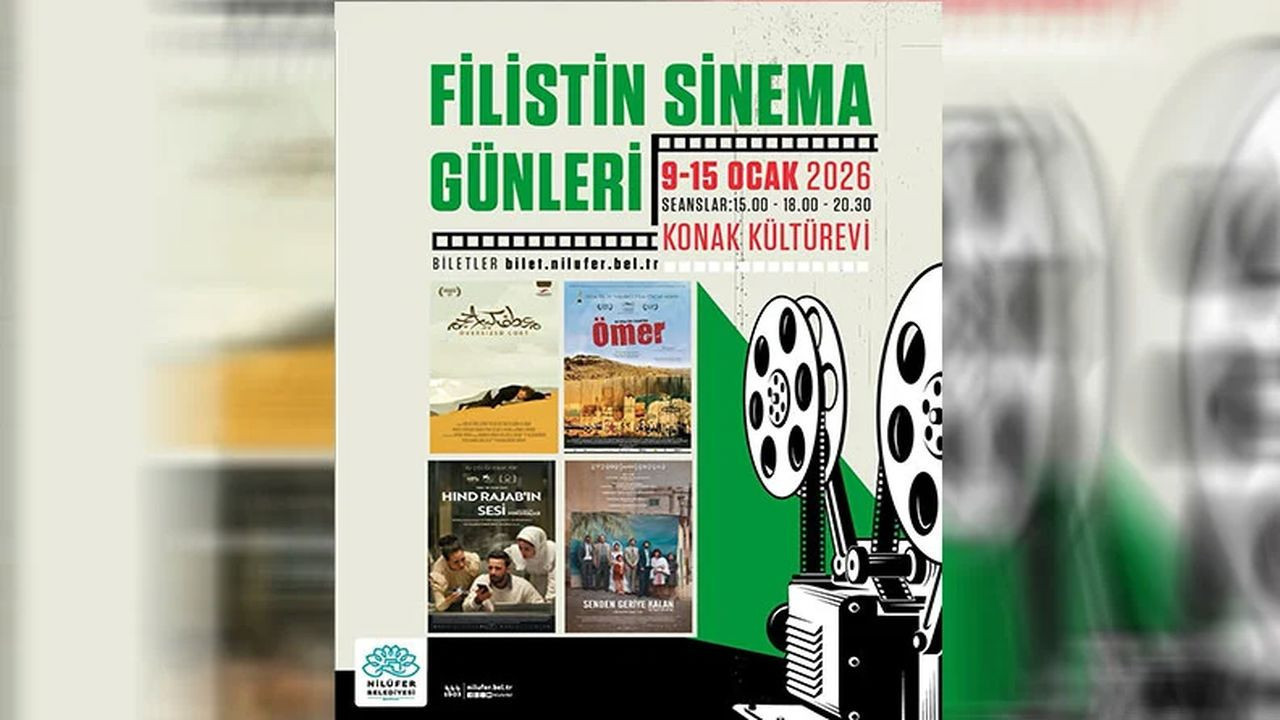 Bursa'da 'Filistin Sinema Günleri' başlıyor