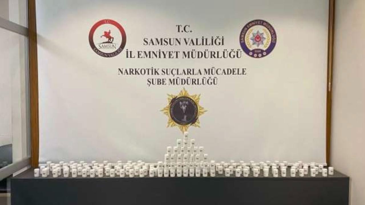 Samsun'da ele geçirildi! Toplam 21 bin 500 adet