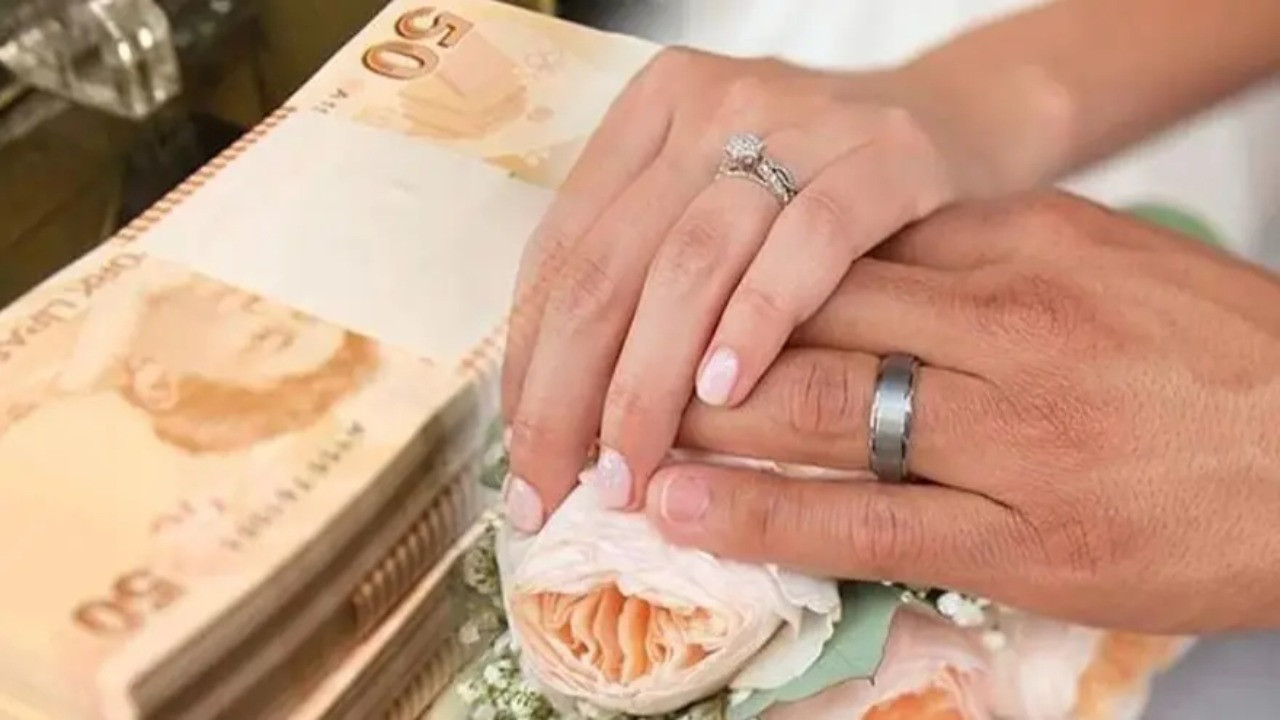 Evlenecek çiftlere geri ödemesiz 500 bin lira destek