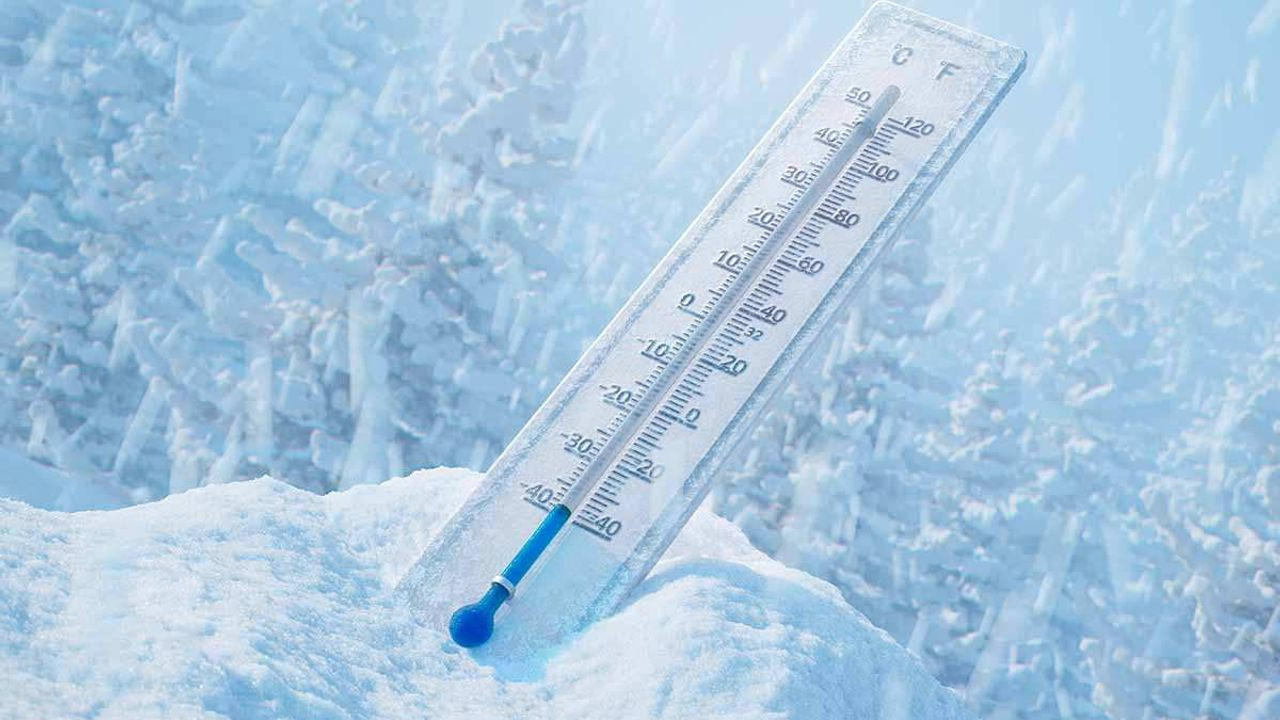 70 ilde hava sıcaklığı sıfırın altına düştü