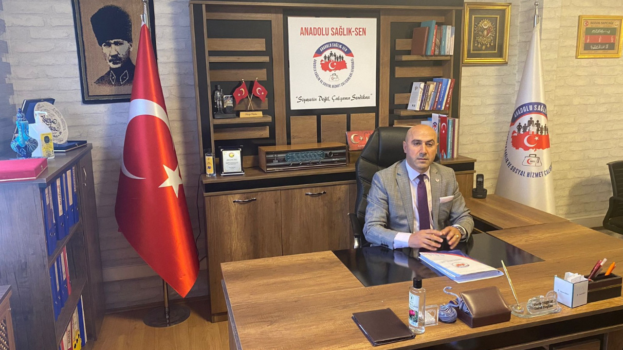 Anadolu Sağlık Sen Başkanı Taşkın'dan Memur Sen'e tepki! 'Hak aramıyorlar algı oluşturuyorlar'