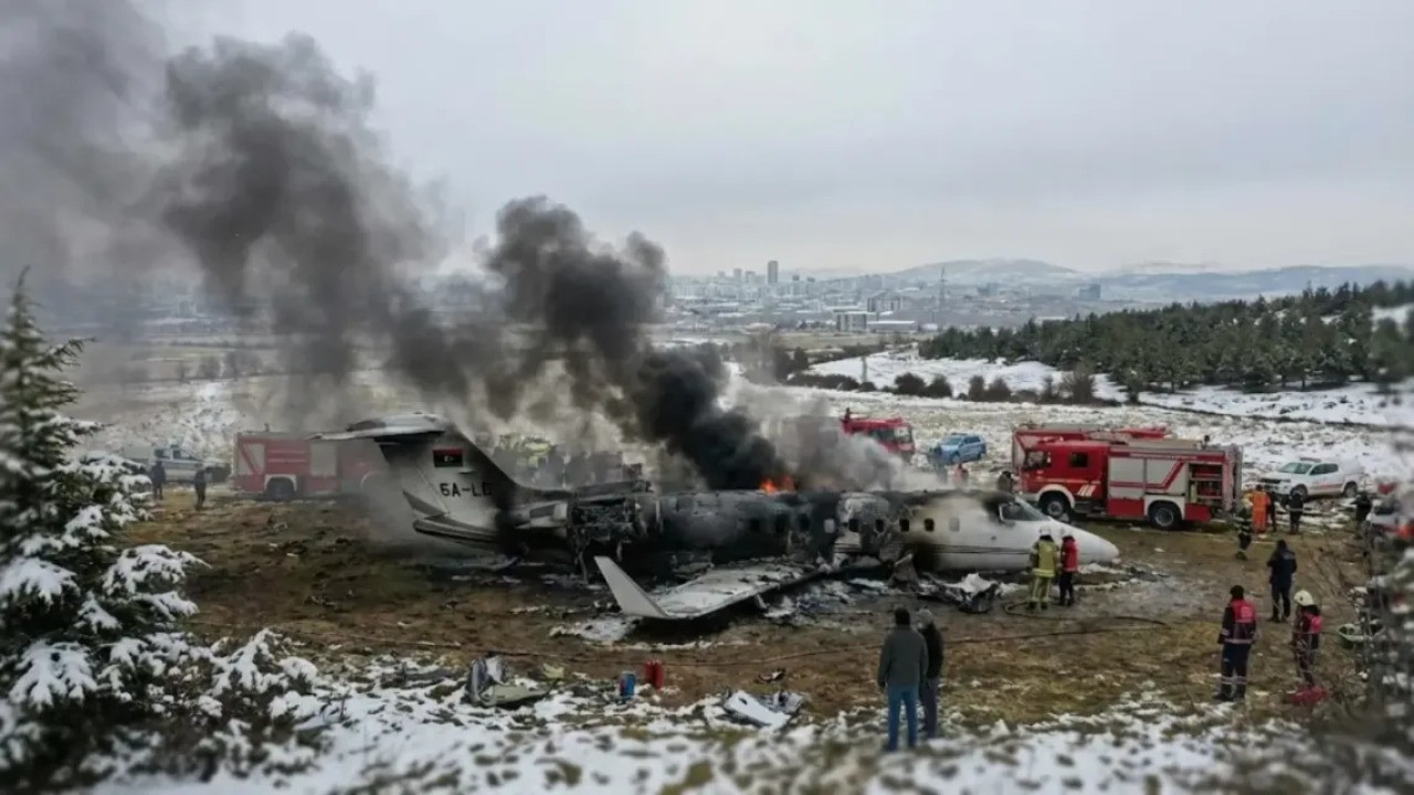 Ankara’da düşen uçakla ilgili yeni gelişme: Terör örgütü veya dış bağlantıya rastlandı mı?