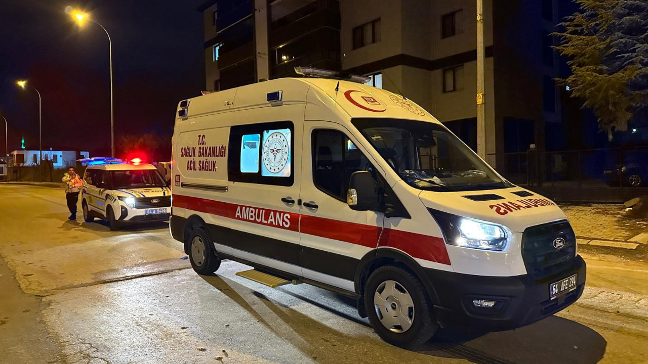 Uşak’ta motosikletin çarptığı yaya hayatını kaybetti