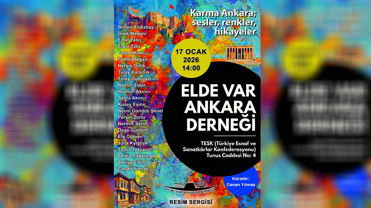 Ankaralı ressamlar bu sergide