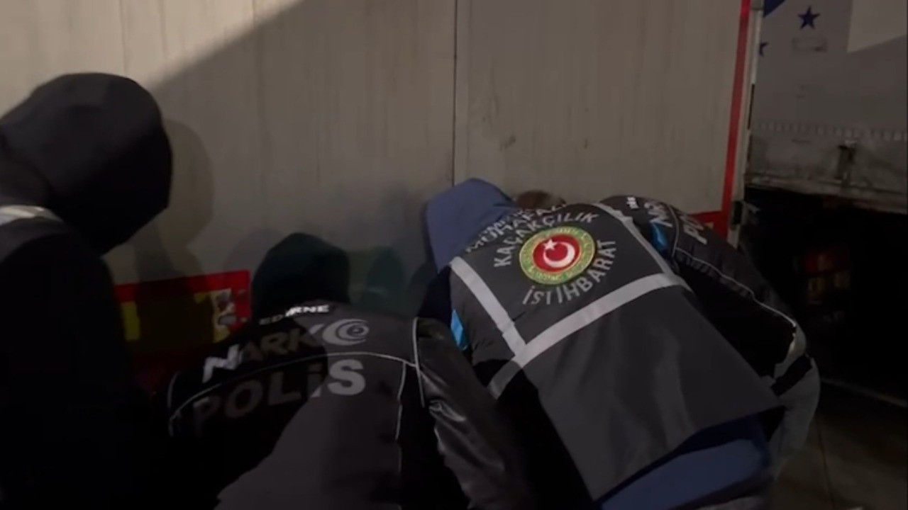 Edirne'de 220 kilogram uyuşturucu ele geçirildi