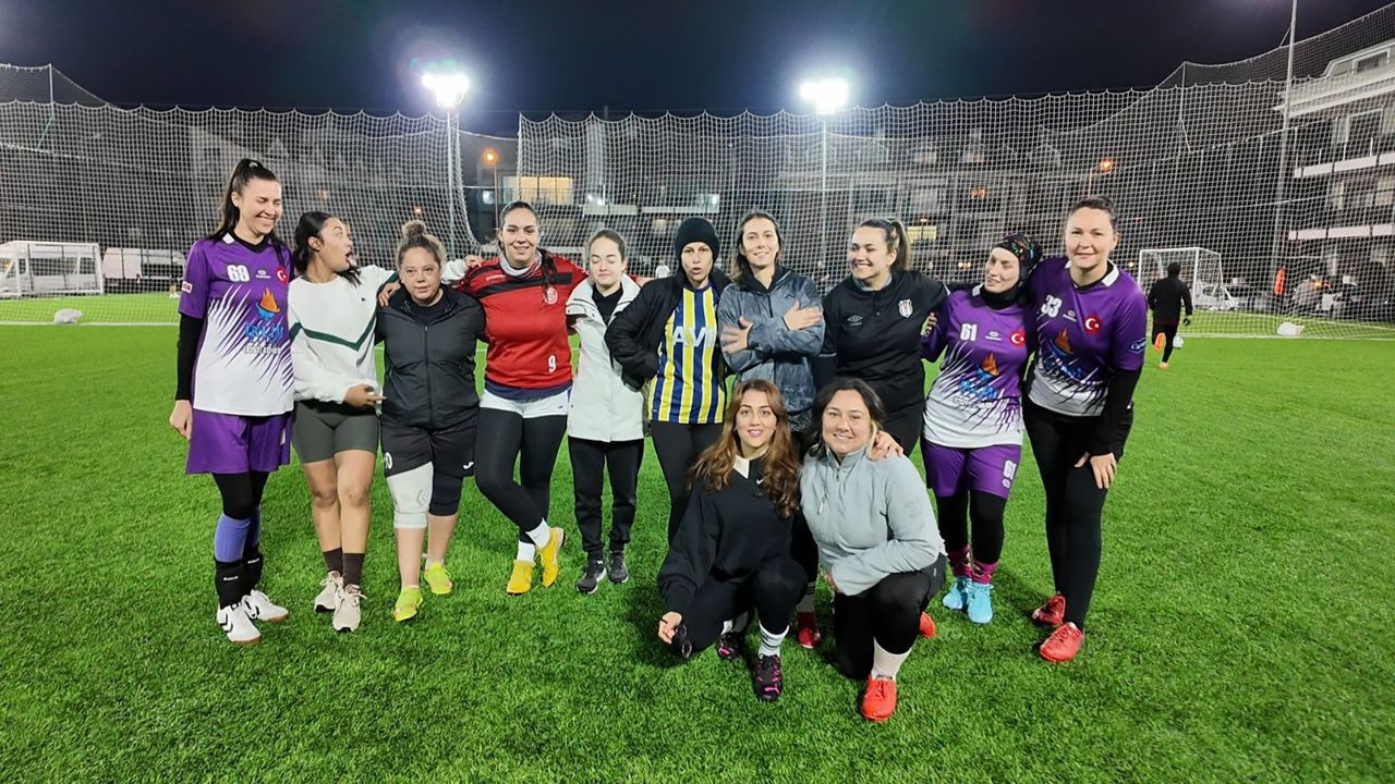 Marmarisli kadınların 9 yıldır süren futbol geleneği