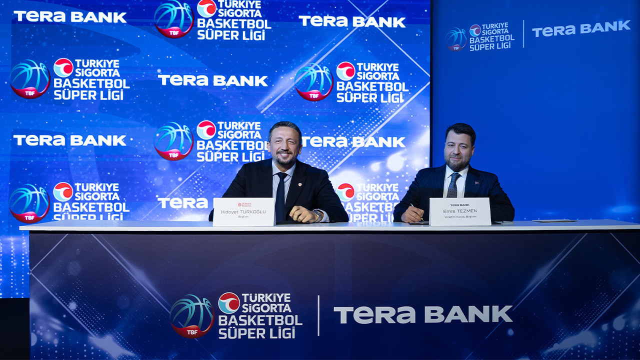 Tera Bank, Türkiye Sigorta Basketbol Süper Ligi’nin ana sponsoru oldu