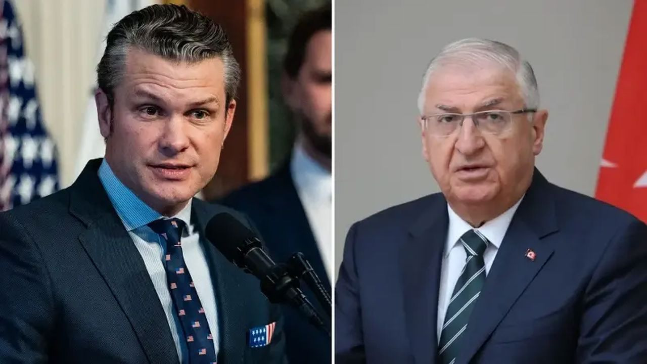 Bakan Güler, ABD Savaş Bakanı Hegseth ile görüştü