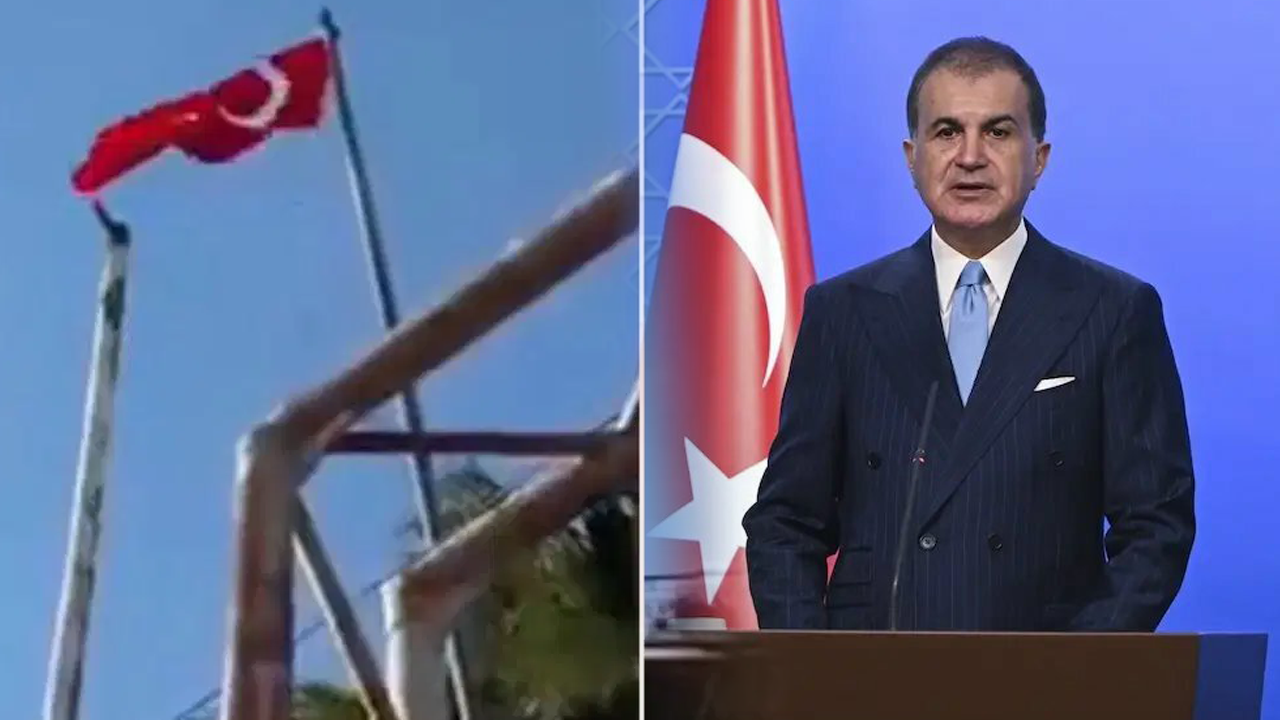 Bayrağa saldırıya AK Parti'den tepki: 'Bedelini ödeyeceksiniz'