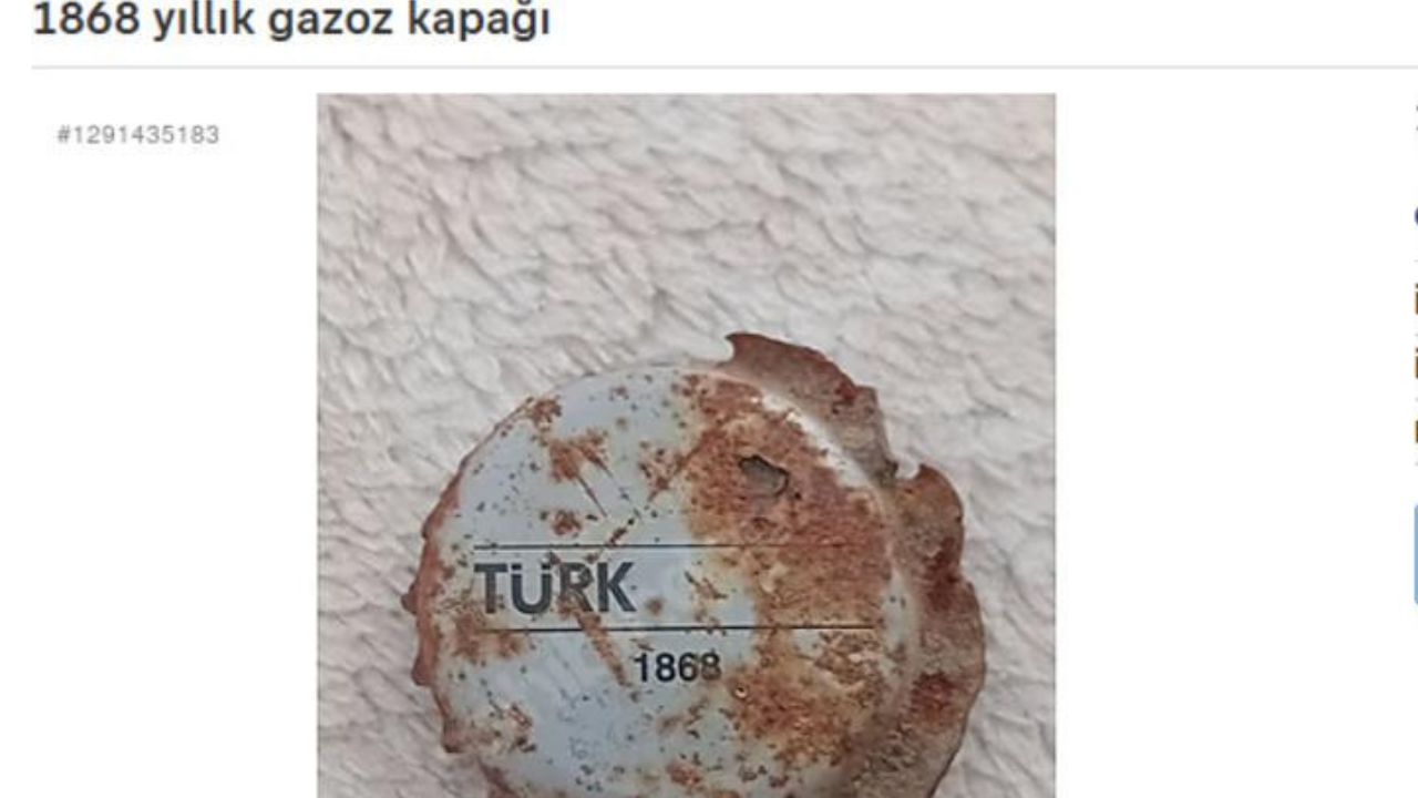 Bu ilan gündem oldu! Gazoz kapağını bu fiyata satıyor