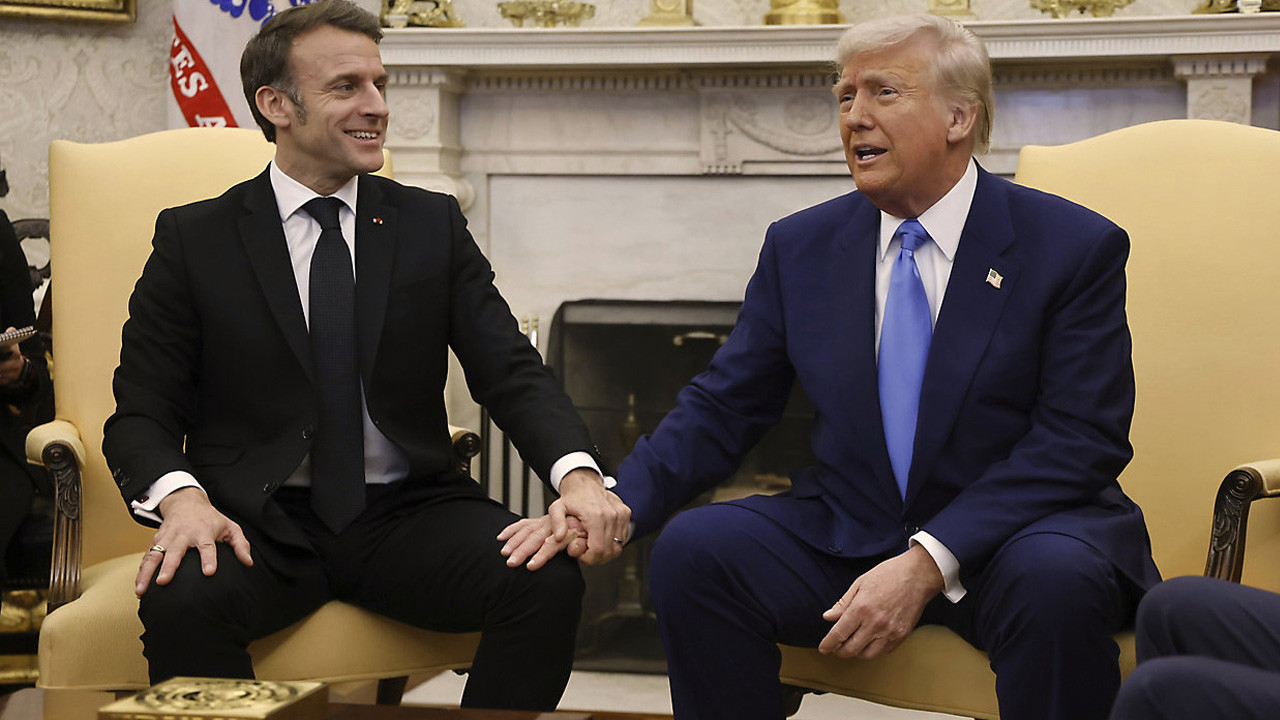 Macron'dan Trump'a rest! 'Çıkarlarımızı koruyacağız'