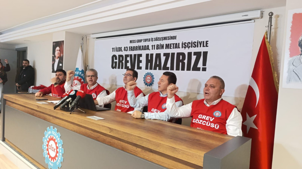 Metalde grev kararı
