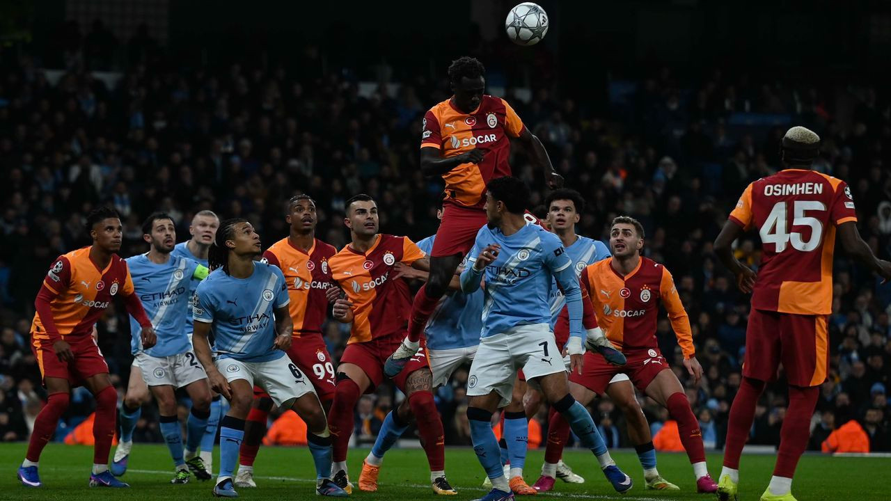 Galatasaray, Manchester City'e mağlup oldu