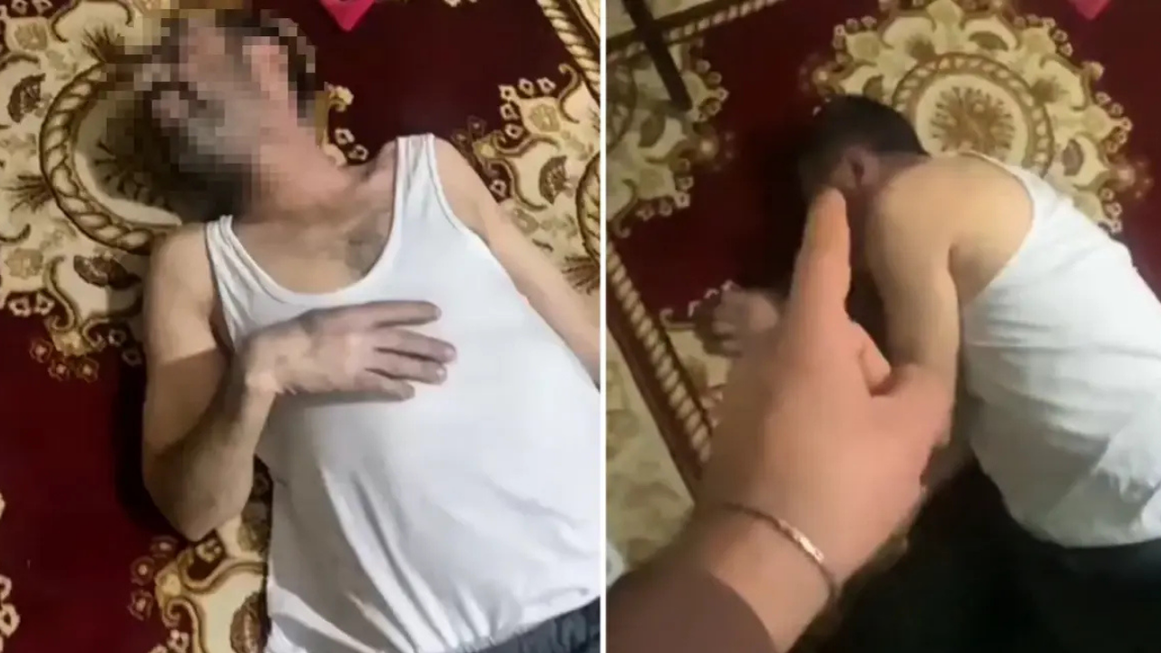 Konya'da tepki çeken olay! Babasını dövdüğü görüntüleri paylaştı