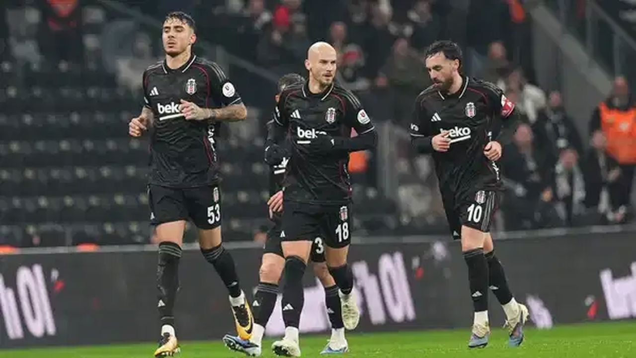 Beşiktaş, Konyaspor'u 2-1 mağlup etti