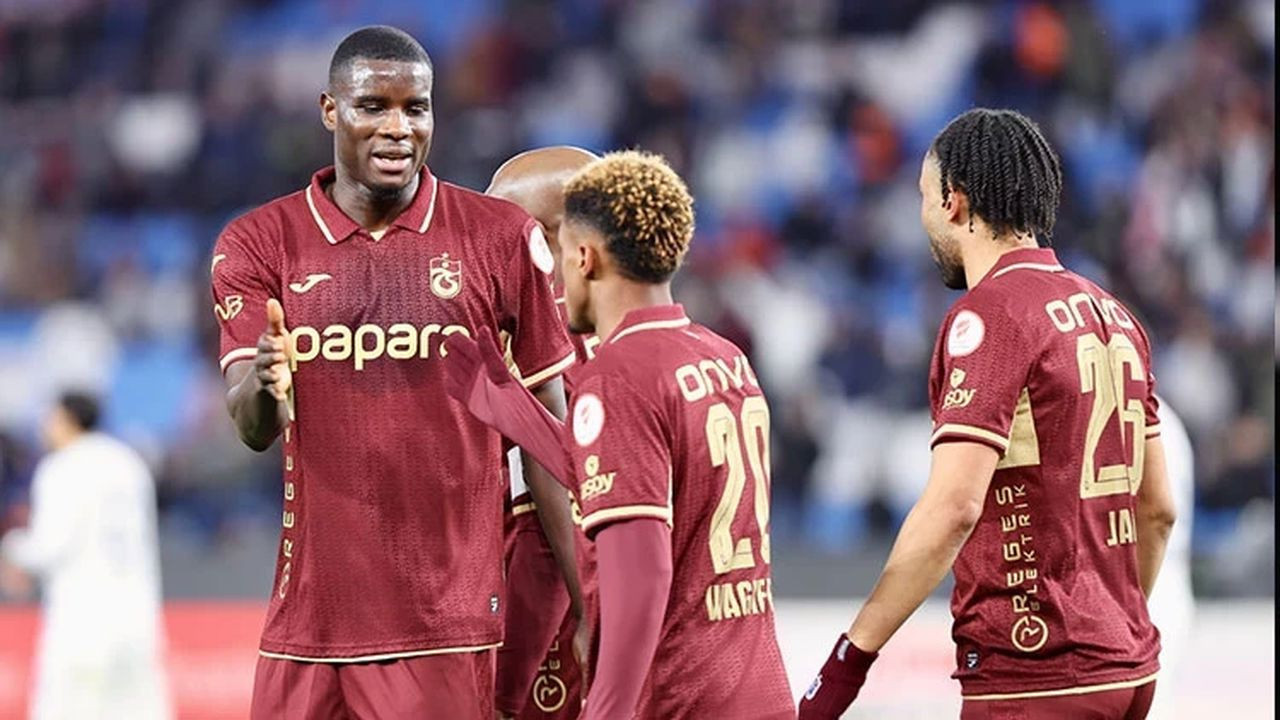 Trabzonspor kupada 3 puanı 3 golle aldı