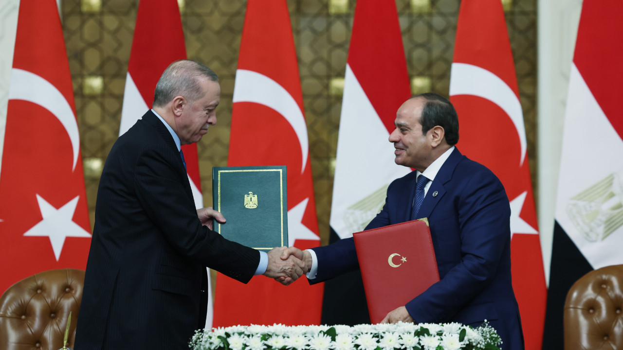 Cumhurbaşkanı Erdoğan ve Mısır Cumhurbaşkanı Sisi bir arada! Ortak açıklama geldi