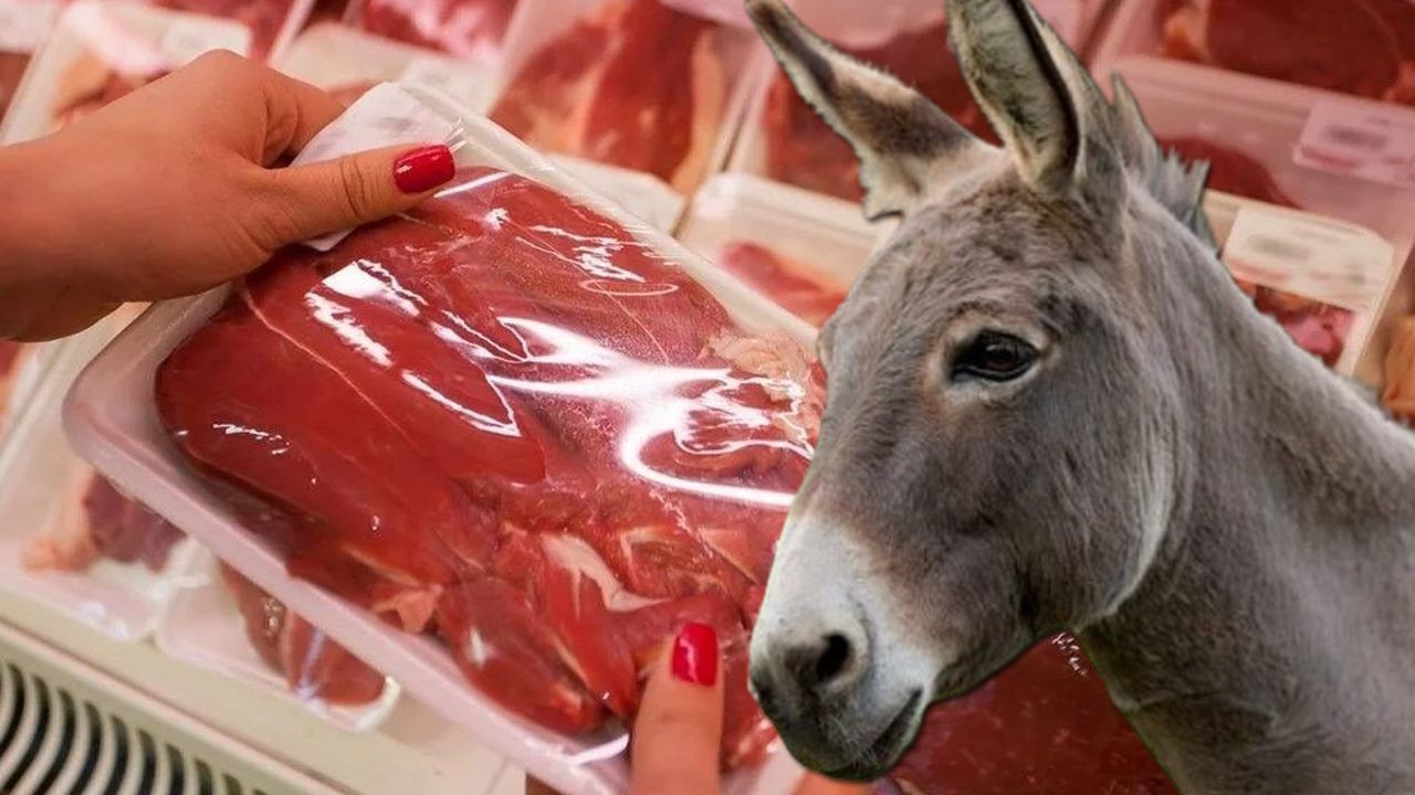 Zincir markette kampanyalı satılıyordu! Et dönerden at ve eşek eti çıktı