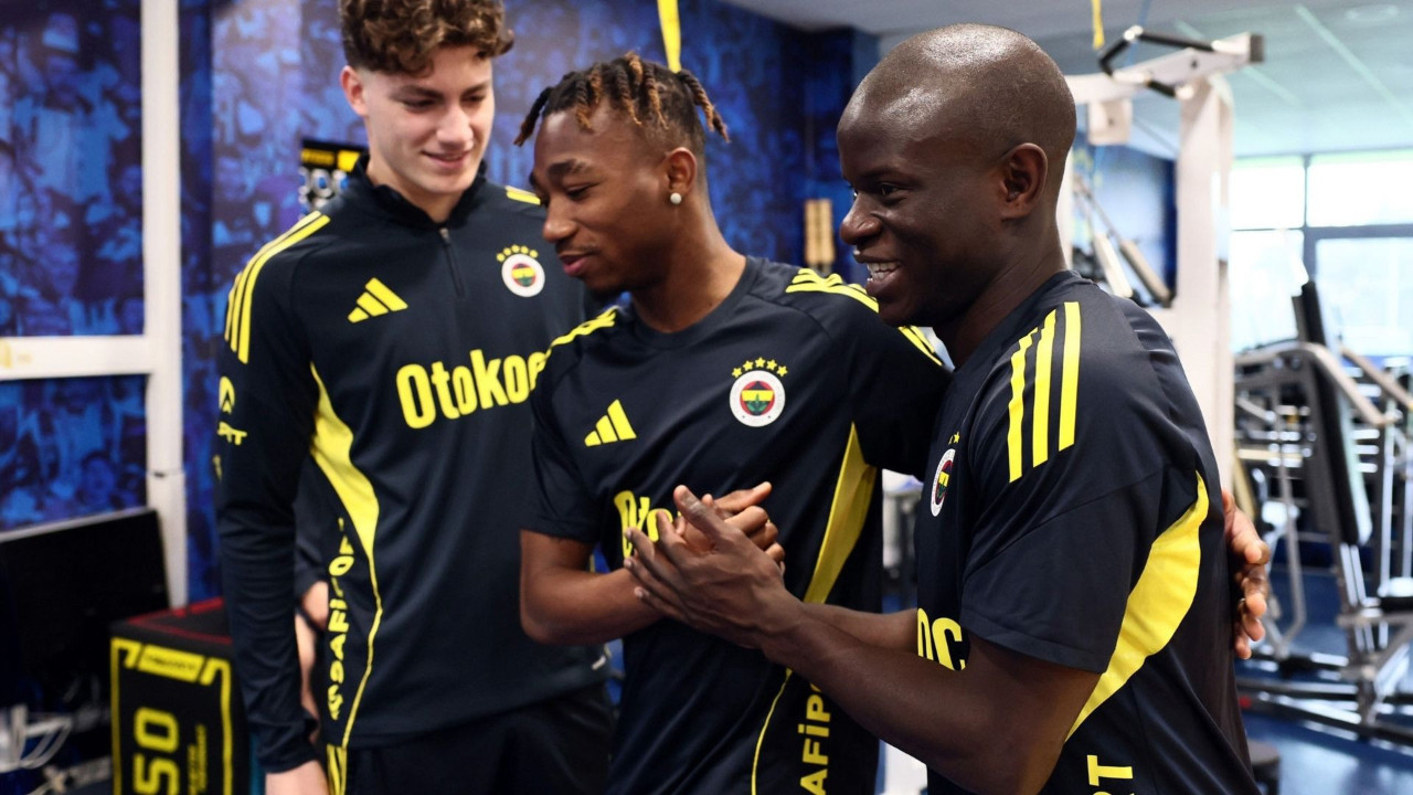 N’Golo Kante Fenerbahçe mesaisine başladı