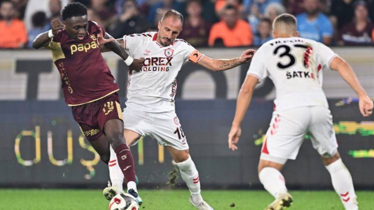 Trabzonspor, Samsunspor deplasmanında: İşte muhtemel 11'ler