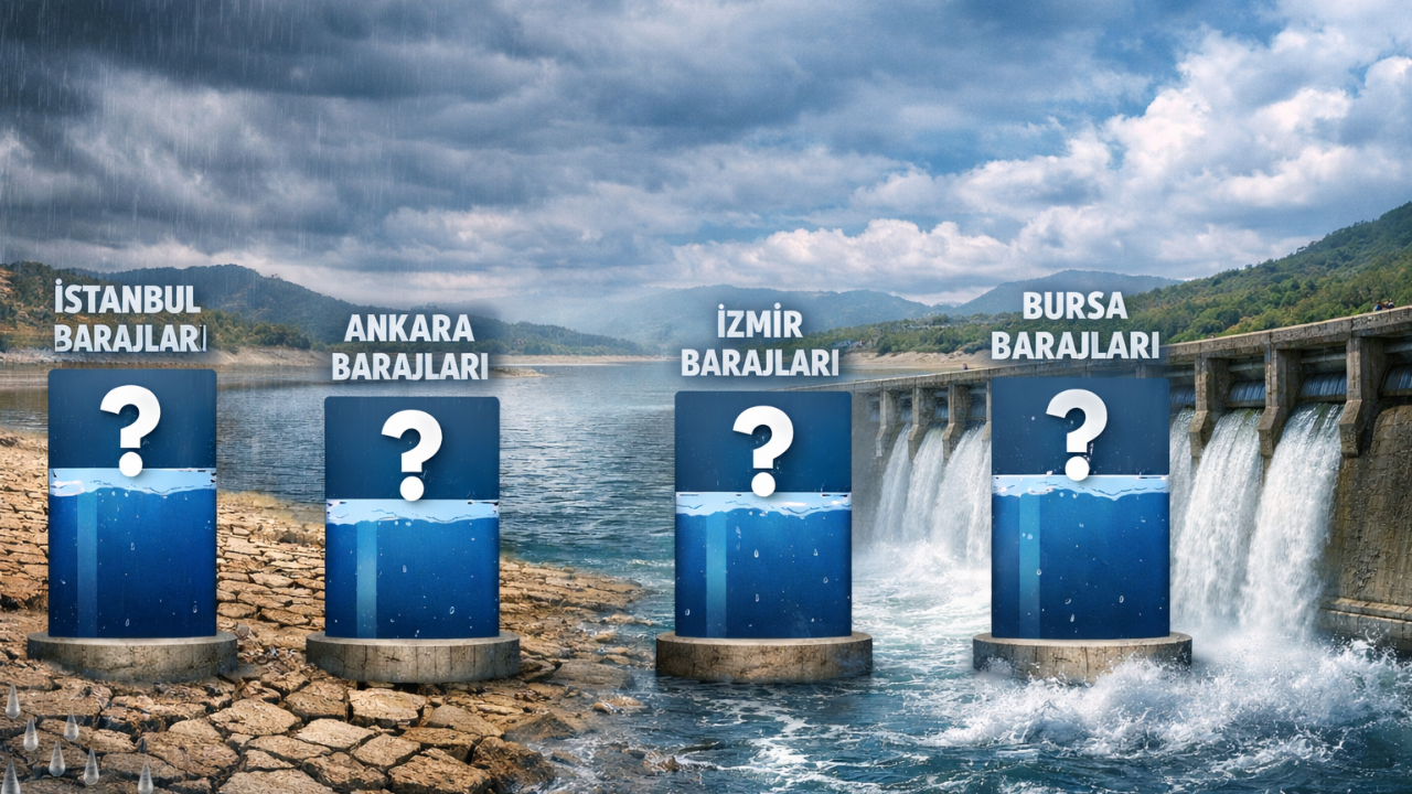 Yağışlar sonrası durum ne? İşte Türkiye'nin içme suyu barajlarındaki doluluk oranı