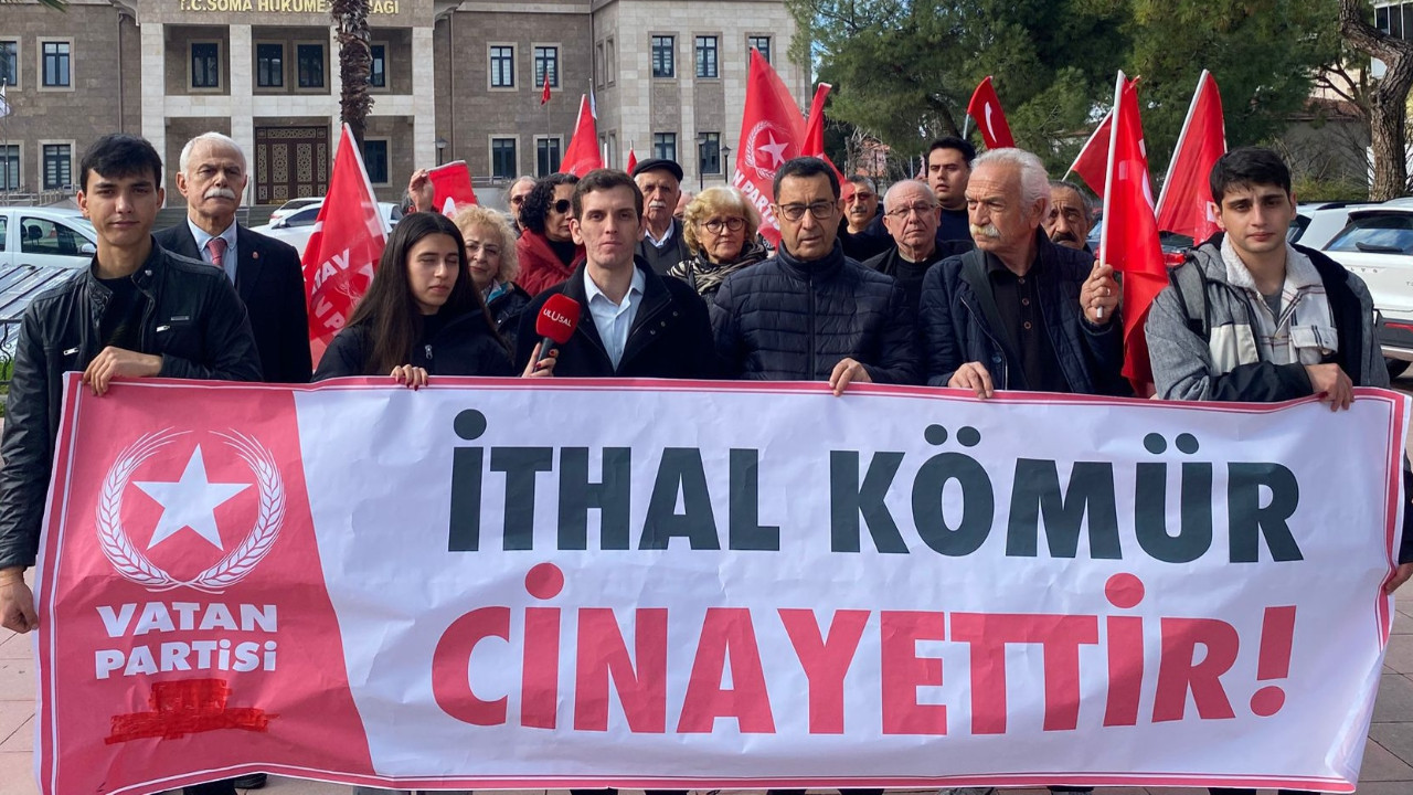 Vatan Partisi Soma’dan hükümete seslendi: Kömür ithalatına son verin