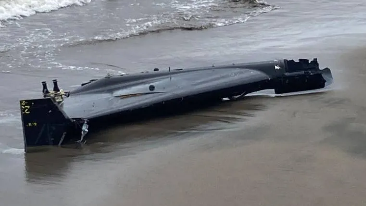 Ordu’da sahilde insansız hava aracı parçası bulundu