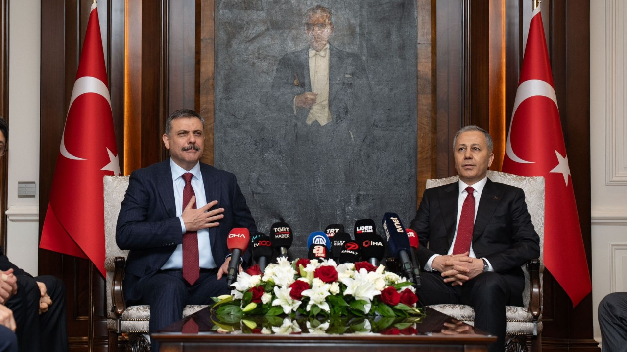 İçişleri Bakanlığında devir teslim töreni gerçekleştirildi