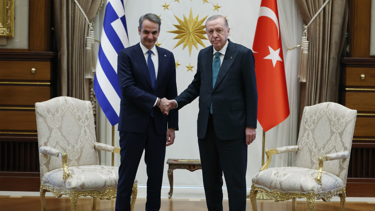 Yunanistan Başbakanı Miçotakis ve Cumhurbaşkanı Erdoğan'la ortak açıklama! Yunan Başbakan hangi mesajları verdi?