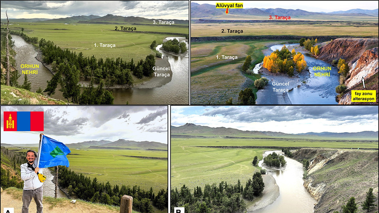 Kaya resimleri ve senozoyik volkanizma