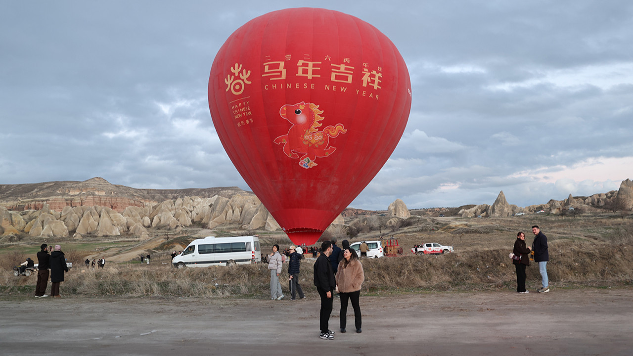 Çin At yılı Kapadokya’da kutlandı