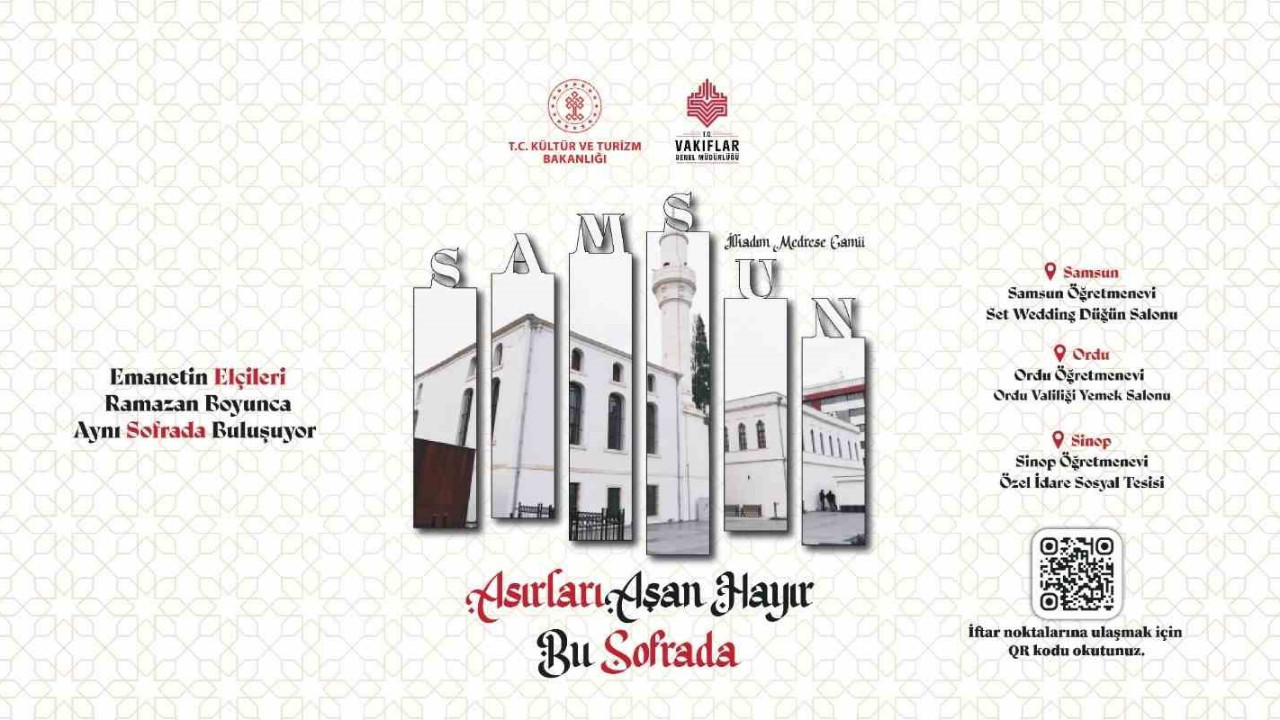 Samsun'da Ramazan’da ücretsiz iftar sofraları kurulacak