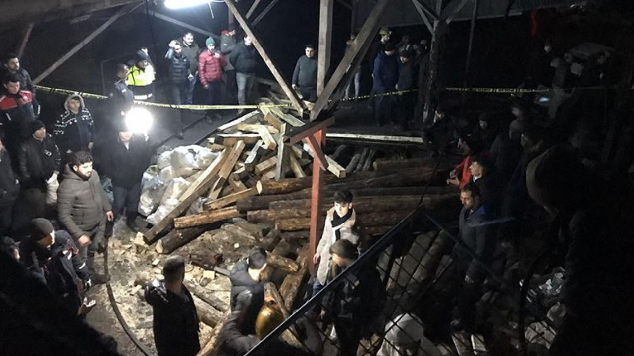 Zonguldak'ta maden ocağında göçük meydana geldi: İşçiler mahsur kaldı