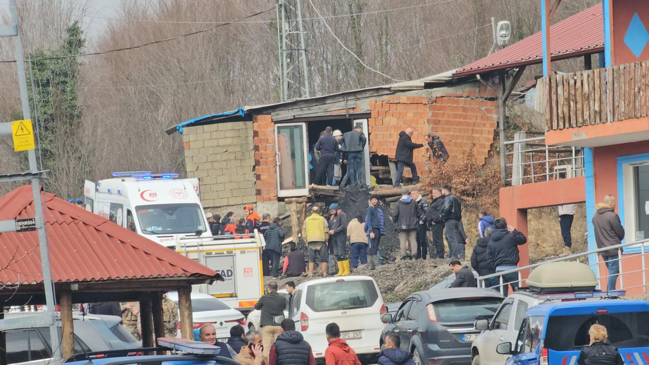 Zonguldak'taki göçükte 2 kişi hayatını kaybetti, 1 kişi yaralandı