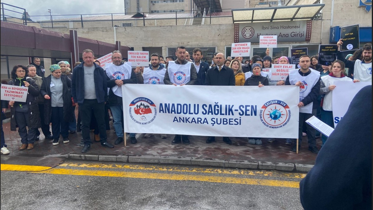 Anadolu Sağlık Sen’den açıklama: 'Sağlık çalışanlarının teşvik ödemeleri yok sayılamaz'
