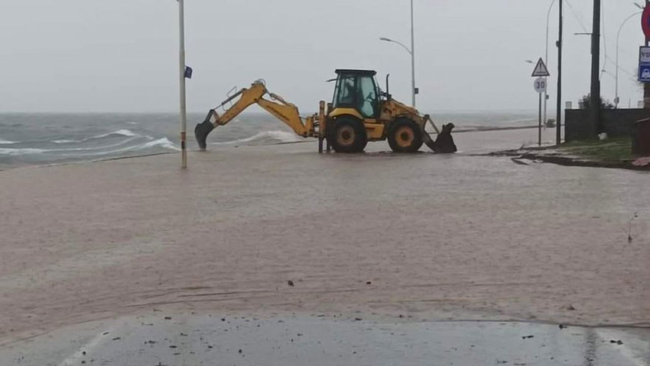 Bursa Karacabey’de deniz taştı!