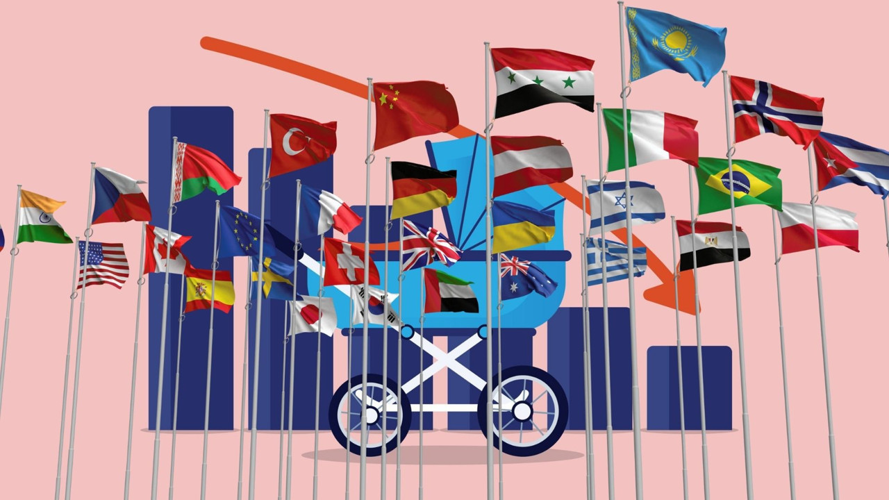 1950’den beri doğum oranı en çok düşen ülkeler listelendi! Türkiye kaçıncı sırada?