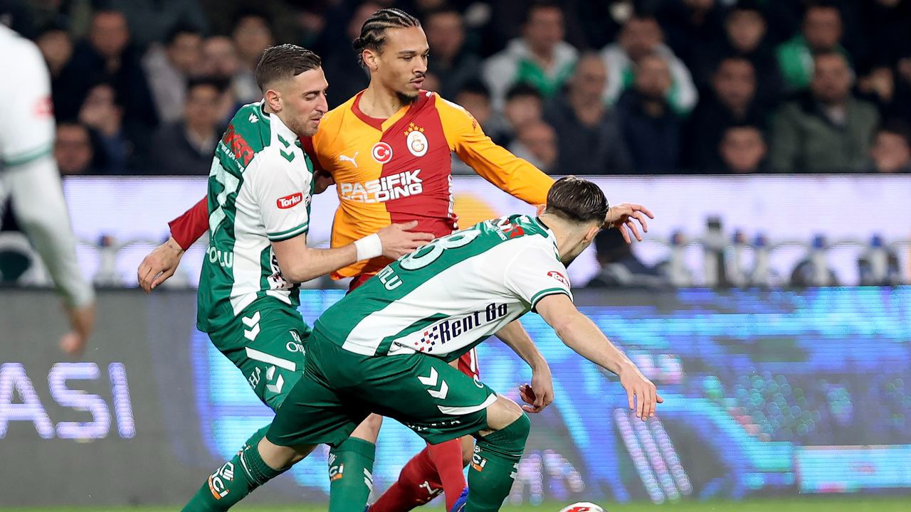 Lider Galatasaray'a Konya'da büyük şok