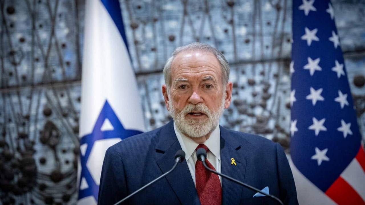 ABD'li Büyükelçi Huckabee'nin 'Büyük İsrail' çıkışı tepki çekti