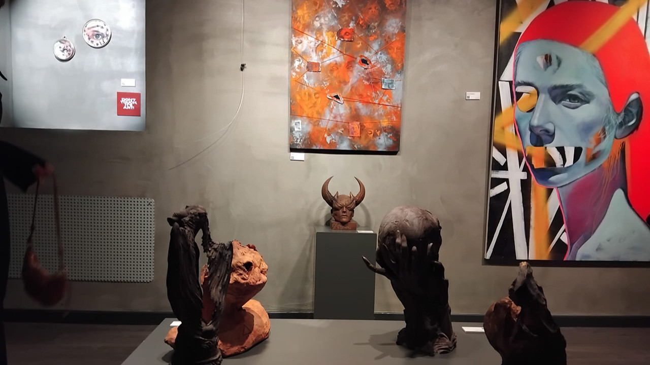 ‘Tüketenler ve Tükenenler’ sanatseverlerle buluştu